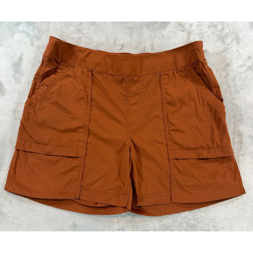 REI Co-op Women Savannah Trail Hiking Outdoor Shorts Burnt Orange XS
